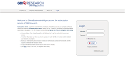 Desktop Screenshot of globalbusinessintelligence.com